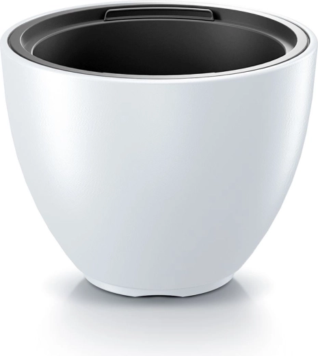 Donica z wkładem 56,9 cm biała