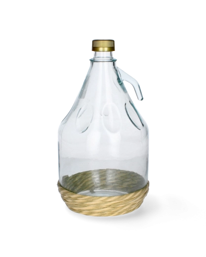 Gąsior DAMA 3 l ze szklaną butlą i ochronnym oplotem