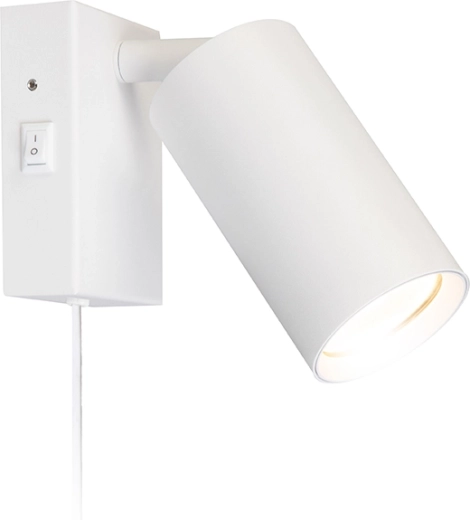 Solight Cele punktowa lampka ścienna GU10 biała