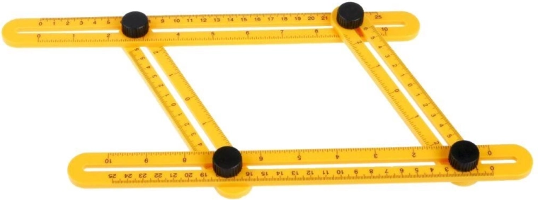 Wielofunkcyjny składany kątomierz 25 cm