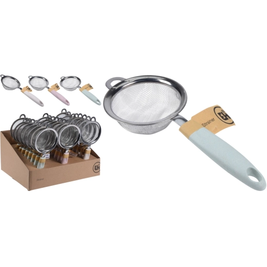 Kuchenne sitko ze stali nierdzewnej z ergonomicznym uchwytem 23 cm