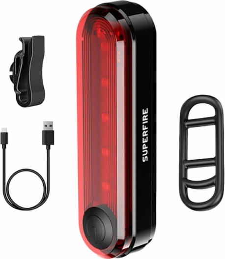 Tylne światło rowerowe Superfire