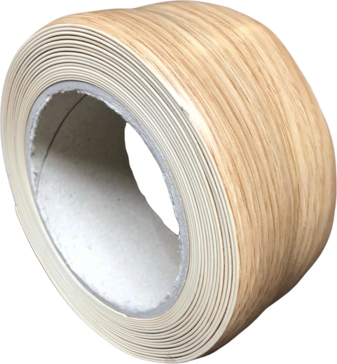 Samoprzylepna listwa przypodłogowa PVC dąb naturalny 52 mm × 5 m