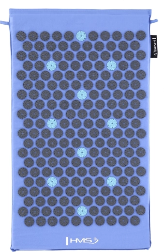 Mata do akupresury do masażu i relaksu, niebieska