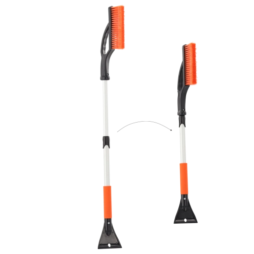 Teleskopowa skrobaczka ze szczotką do śniegu 82–106 cm