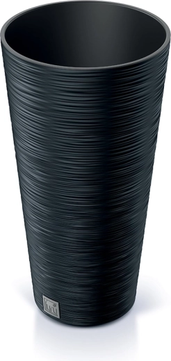 Doniczka Furu Slim 25 cm antracyt