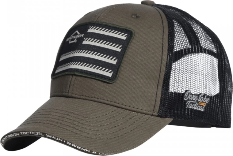 Czapka z daszkiem typu trucker Pentagon Wills z tkaniny twill