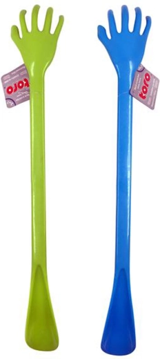 Plastowa łyżka do butów z drapaczką TORO 49 cm