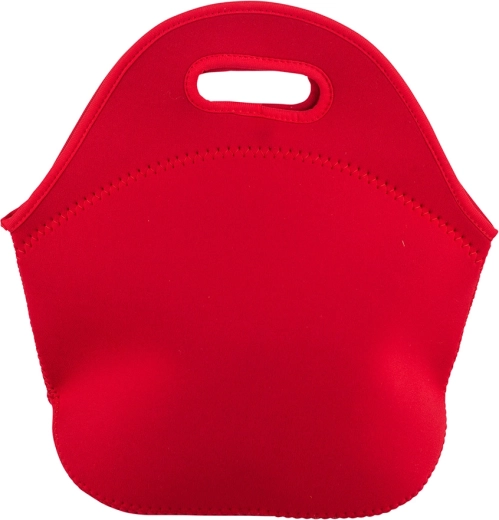 Torba termiczna na lunch box czerwona 30,5 × 27 cm