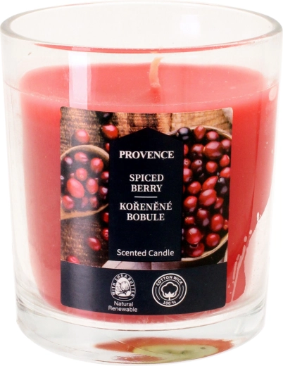 Świeca zapachowa w szkle Pikantne jagody 7 × 8 cm