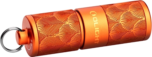 Olight iTHX Orange Feathers latarka brelokowa, 180 lm, USB‑C, IPX8