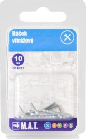 Metalowe haczyki do firan (10 szt.)
