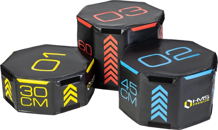 Zestaw miękkich ośmiokątnych plyo boxów HMS Premium PYOBS01
