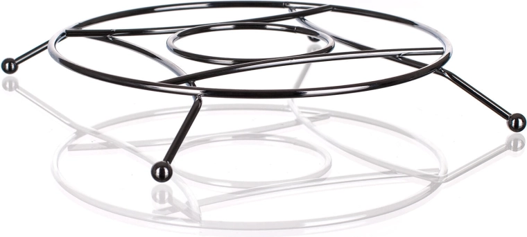 Okrągła podstawka pod gorące naczynia 20,5/24 cm – chrom