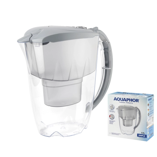 Aquaphor Simple dzbanek filtrujący 2,8 l szary