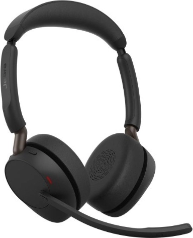 Jabra Evolve3 65 stereofoniczny bezprzewodowy zestaw słuchawkowy z Link 390a MS i stojakiem – 1 szt.