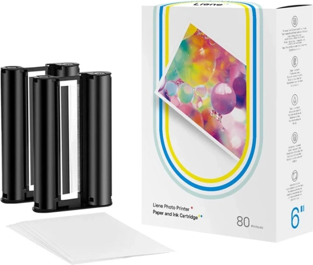 papier fotograficzny Liene Amber 10 × 15 cm, 80 arkuszy