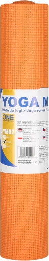Mata do jogi ONE FITNESS YM02 pomarańczowa
