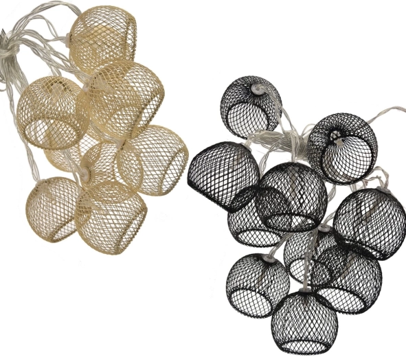 Łańcuch świetlny LED UH, 10 LED, 3,8 m (2 warianty)