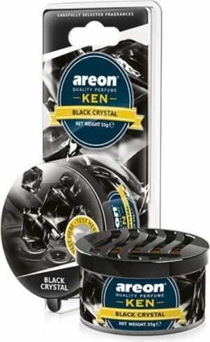 Areon Ken Black Crystal odświeżacz powietrza do auta 35 g (blister)