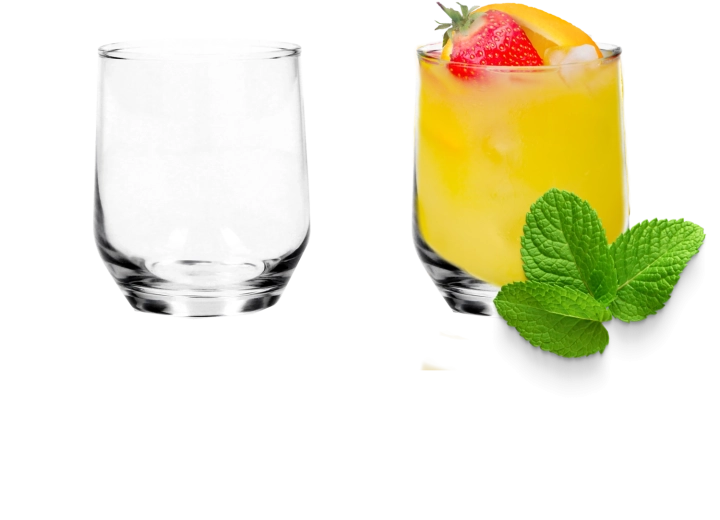 Zestaw szklanek 205 ml z przezroczystego szkła, 6 szt.