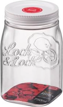 Pojemnik na żywność LOCK&LOCK Square 750 ml z zakręcanym wieczkiem