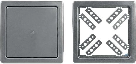 Drzwiczki wannowe ze stali nierdzewnej 200 × 250 mm