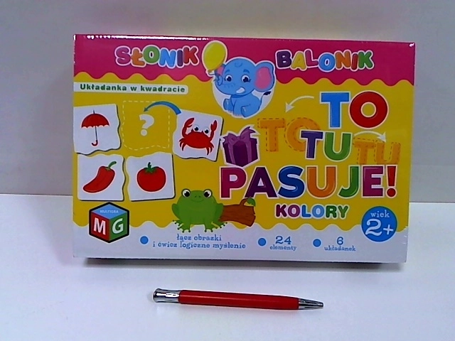 Gra edukacyjna Kolory – To tutaj pasuje