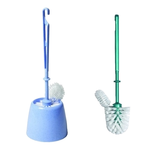 Mała szczotka toaletowa EKONEX z białym stojakiem