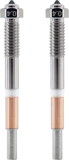 Bimetalowa dysza QiDi 0,4 mm do serii Q2 – 2 sztuki