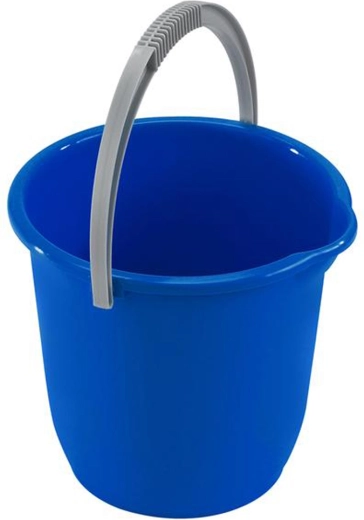 Plastowe wiadro z dzióbkiem HEIDRUN 12 l