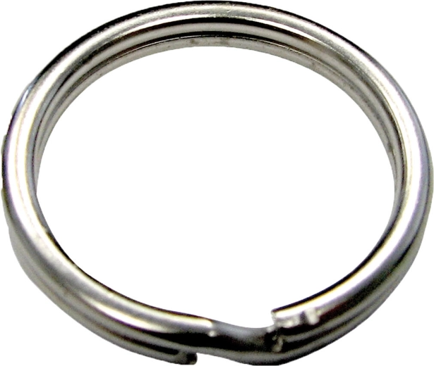 Kółko do kluczy 12 × 1,2 mm, niklowane (500 szt.)