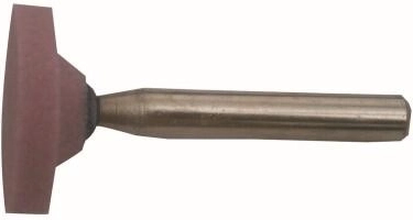 Tarcza szlifierska z trzpieniem 25 × 4 mm, ziarno 80