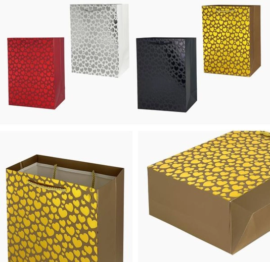 Torba prezentowa 23 × 18 × 10 cm – mix motywów