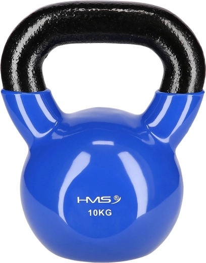 Kettlebell HMS 10 kg z powłoką winylową