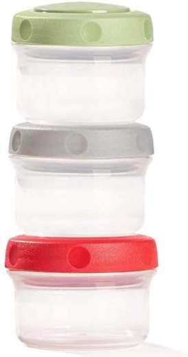 Zestaw mini pojemników na żywność 3×80 ml