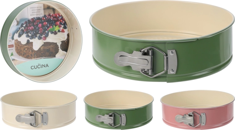 Stalowa forma do tortu z powłoką nieprzywierającą 24 cm