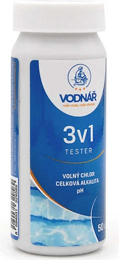 Tester 3 w 1 VODNÁŘ – 50 szt.