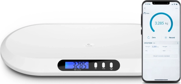 Cyfrowa waga niemowlęca TRUELIFE BabyScale B5 BT z Bluetooth