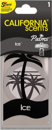 Wiszący odświeżacz powietrza California Scents Palms Ice