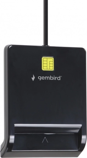 Uniwersalny czytnik kart SmartCard USB, czarny