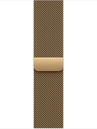 Bransoleta mediolańska w jasnym złotym kolorze do koperty 40 mm