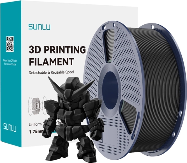 Sunlu PLA+ 2.0 czarny filament