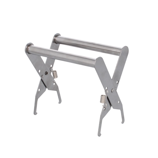 Nierdzewny uchwyt do ramek – opakowanie 10 szt.