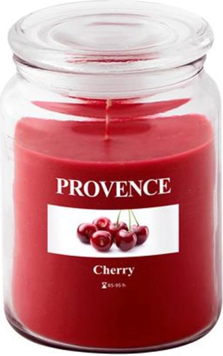 Świeca zapachowa w szkle PROVENCE wiśnia 95 godzin