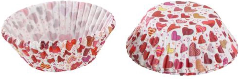 Papierowe papilotki do muffinów TORO, 60 szt.