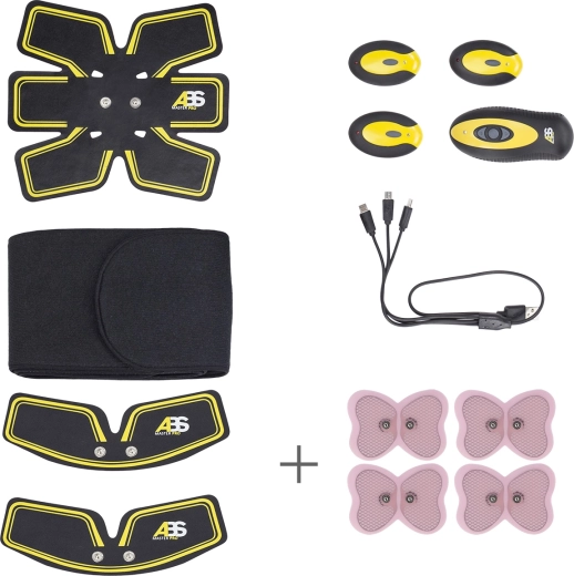 Elektryczny wzmacniacz mięśni brzucha ABS MASTER Pro (stymulator EMS)