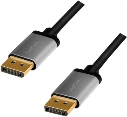 LogiLink kabel DisplayPort 5 m, 4K/60 Hz, aluminiowe złącza