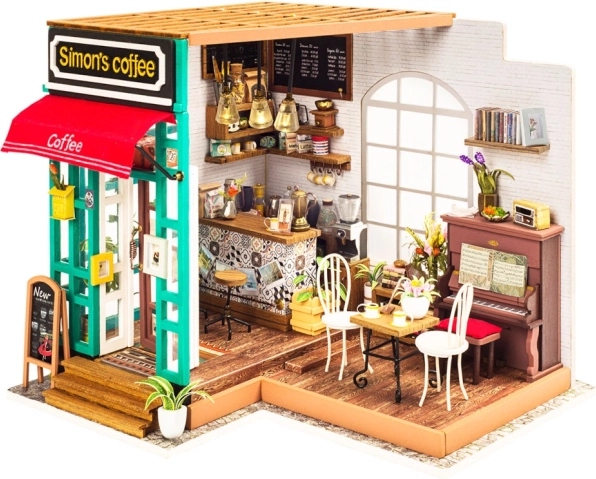 RoboTime miniatura domku – kawiarnia