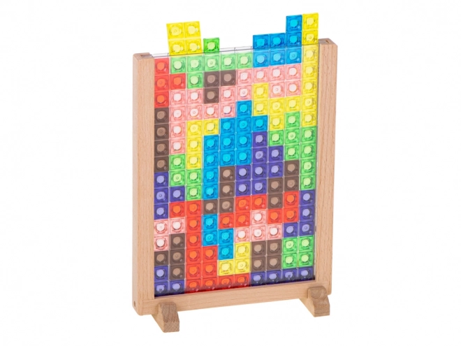 Puzzle tetris stojąca gra